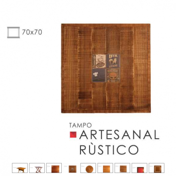 Tampo Artesanal Rústico